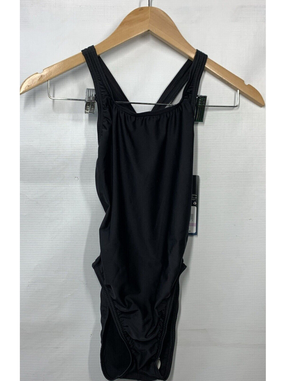 Speedo Women's Prolt Super Pro One Piece Swimsuit Black 6/32 Pull On Swimwear